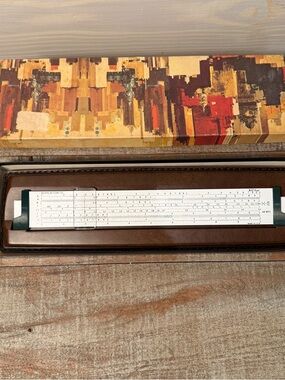 Vtg Keuffel & Esser Slide Rule K-12 Prep 681892 Collectable Science Class Decor